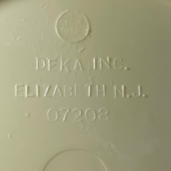 Vtg Walt Disney World Divided Plates Deka Mickey Goofy Donald Pluto Melamine - Picture 5 of 6